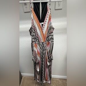 BCBGeneration Multicolor Maxi Dress